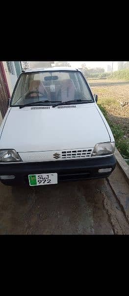 Suzuki Mehran VX 1998 good conditions argent sale family use car 1