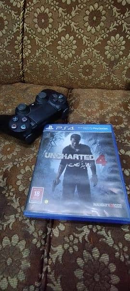 Ps4 Slim 500GB with dual controller, Tekken 7  and Uncharted 4 2