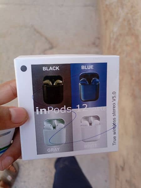 TWS inpods 12 Not Use (Android iOS BTS5.0 1