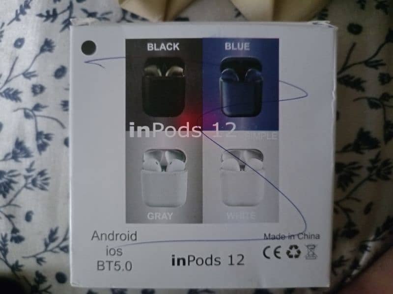TWS inpods 12 Not Use (Android iOS BTS5.0 3