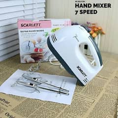 Hand Mix Beater with 7 Speed Modes
