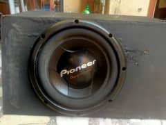 woofer and amplifier is up for sale