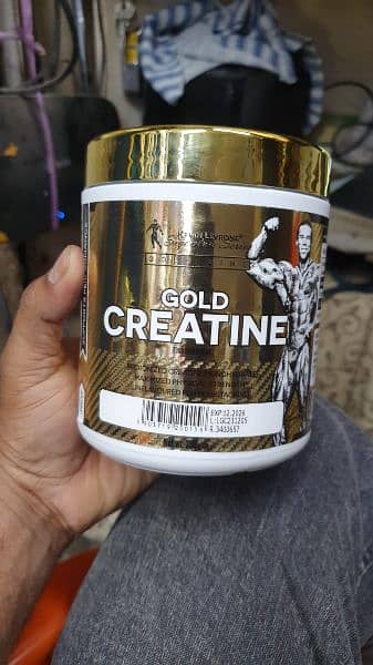 Gold creatine is avaible in good price 0