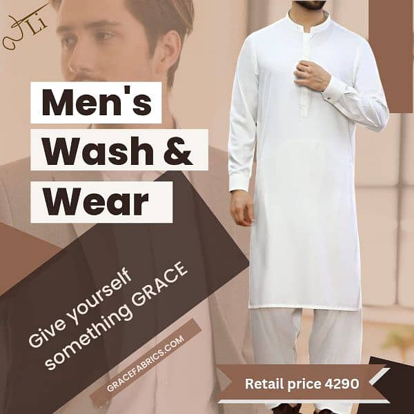 Men,s Wash & wear 0