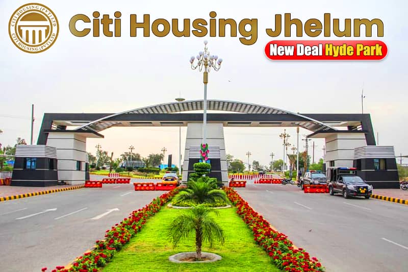 7 Marla plot for sale on investor rate in citi housing jhelum 2