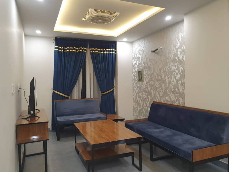 2 Bed Fully Furnished Apartment Available For Rent In Bahria Town 8