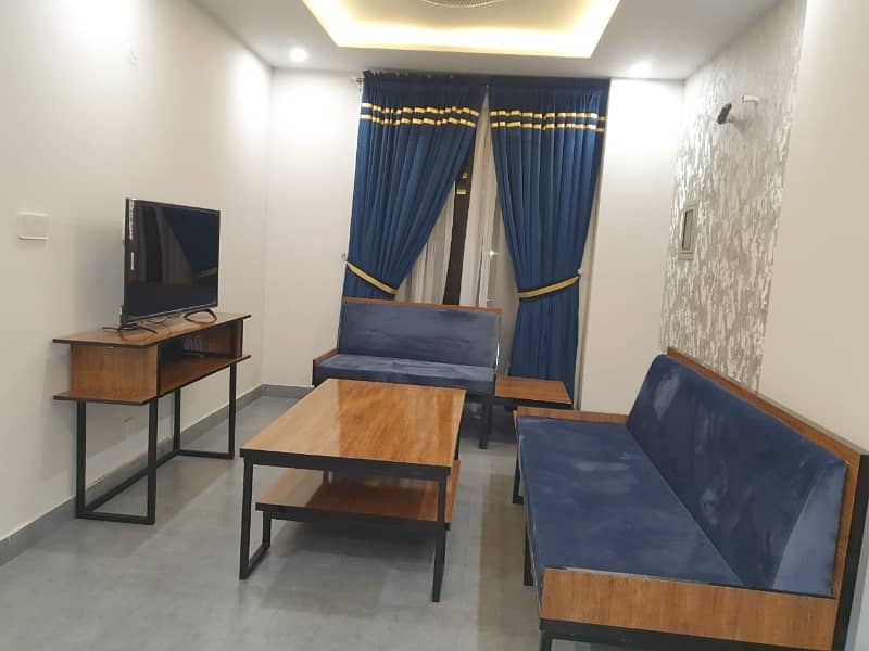 2 Bed Fully Furnished Apartment Available For Rent In Bahria Town 11