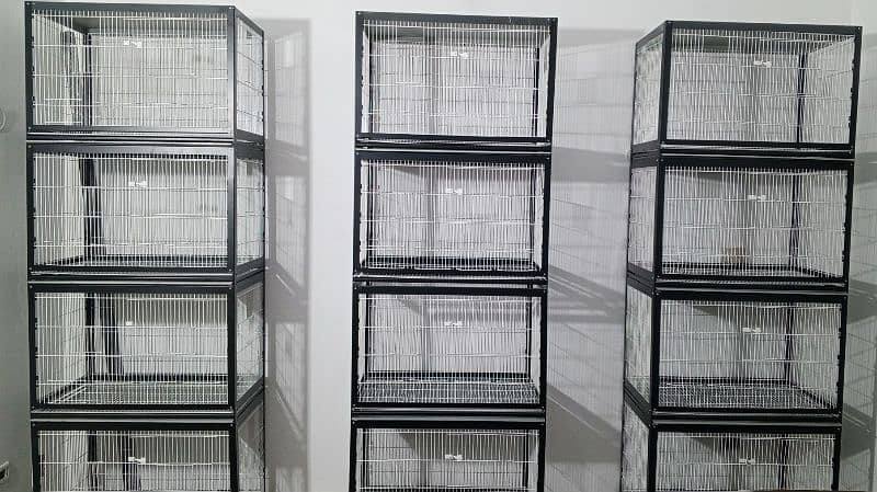 CNC Cutting Folding Cages for Birds 0