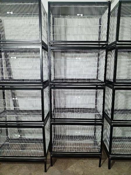 CNC Cutting Folding Cages for Birds 1