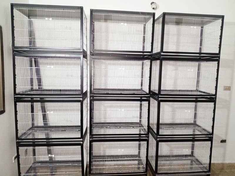 CNC Cutting Folding Cages for Birds 3