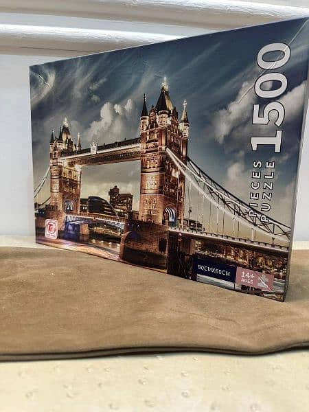 Challenge Your Mind: Tower Bridge 1500pc Jigsaw Puzzle 0