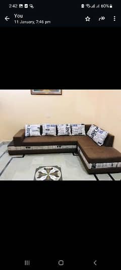 comfortable l shape sofa set