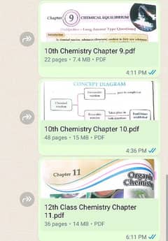 PDF Chemistry Notes For Class 10 Punjab Board