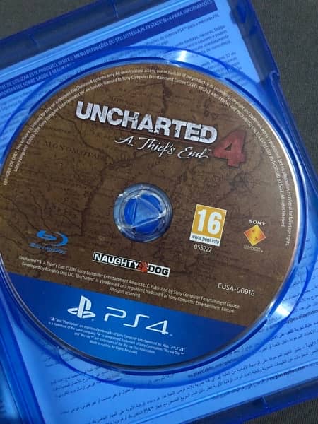 Uncharted 4 Disk for Ps4/Ps5 3