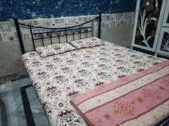Iron Double Bed For Sale