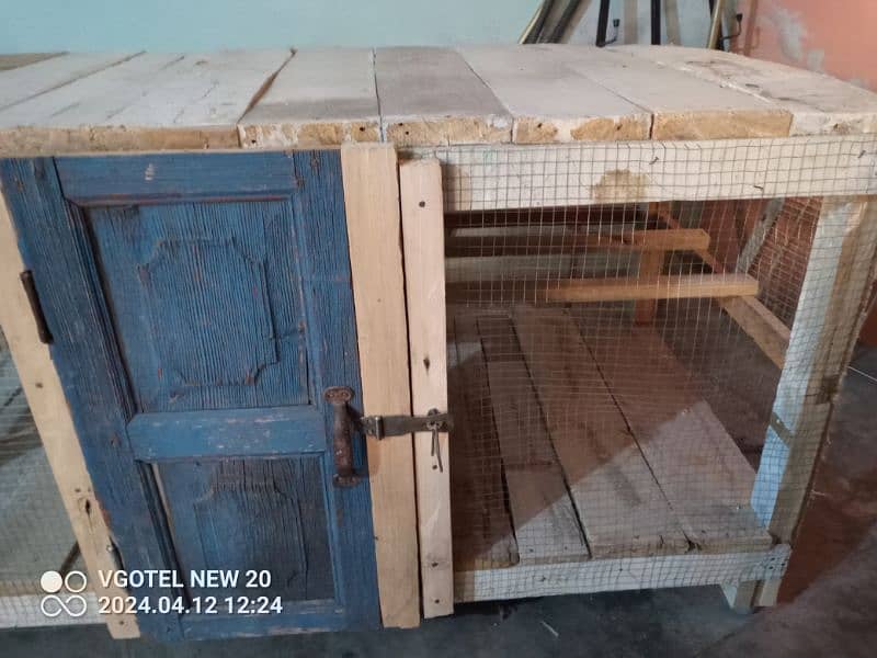 new wooden all animals cage 3