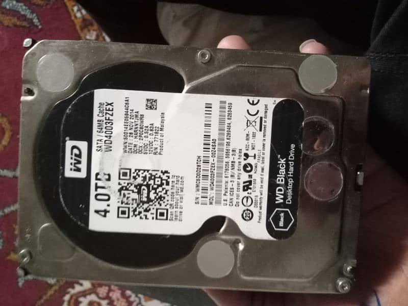 4 TB hard disk 0
