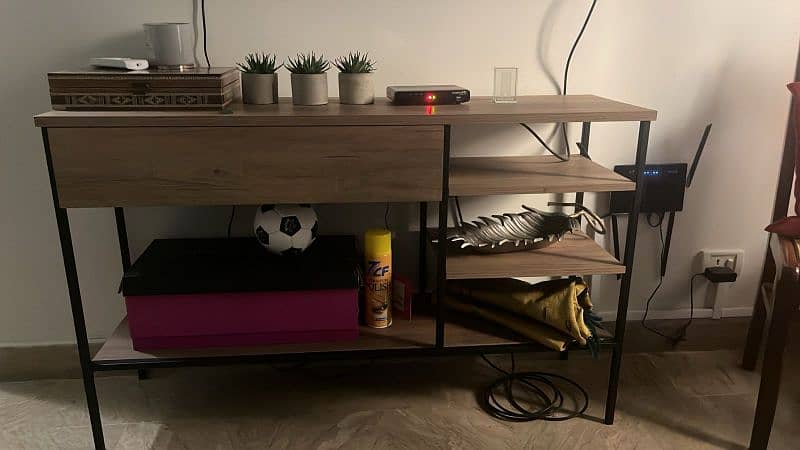 Console table (Laminated and Metal) 0