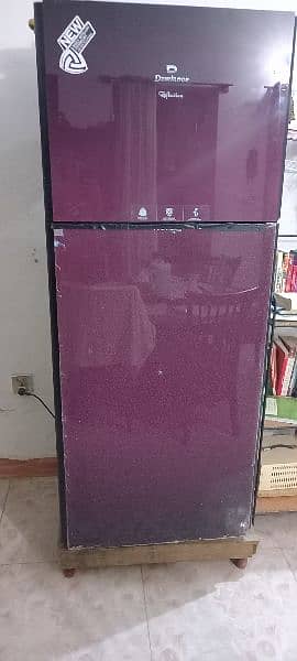 full size glass door dawlance fridge 1