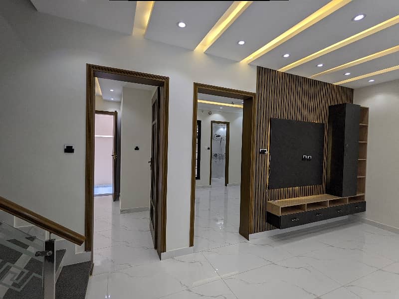 5 Marla Double Storey Brand New First Entry Luxury Modern Stylish Latest Accommodation House Available For Sale In Wapda town Phase 1 Lahore By Fast Property Services Real Estate And Builders With Original Pictures 8
