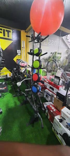 All the Gym Equipments are available 10