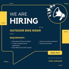 Bike Rider | Outdoor Clerk