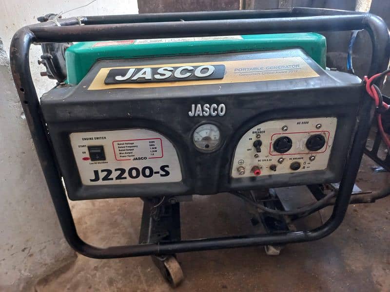 jasco 1.5kva generator 2