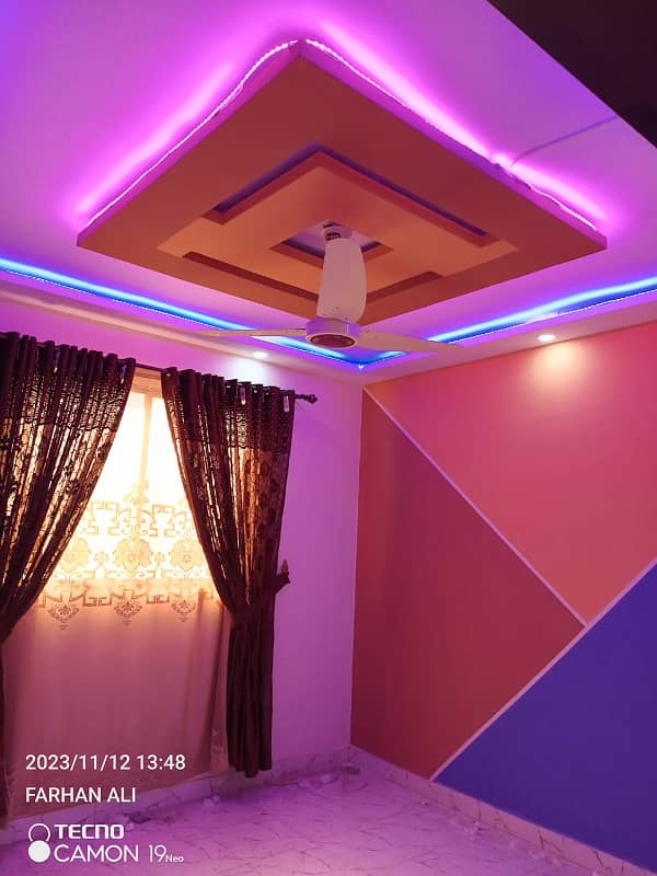 Two Rooms Flat Available For Sale On A Prime Location Of Allah Wala Town Crossing 5