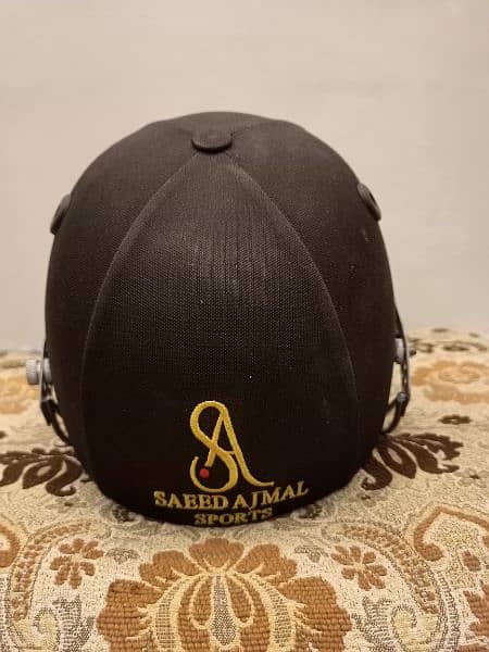 Saeed Ajmal Cricket Helmet 0