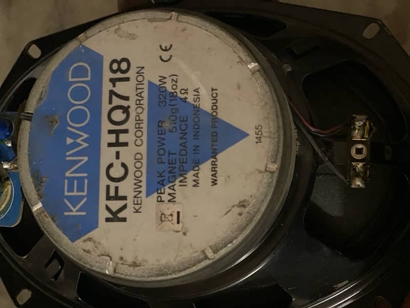 kenwood speaker 718 genuine not copied 2