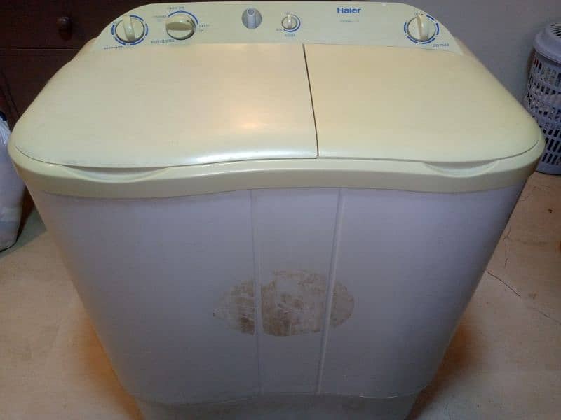 Haier washing machine 0