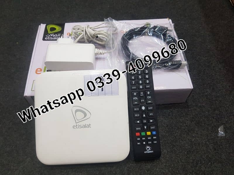 Etisalat Android TV Box Both 7 & 9 0