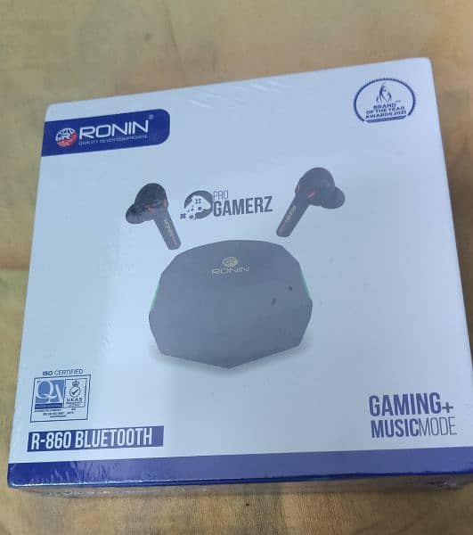 Ronin R 860 Gaming Earbuds box pack 0
