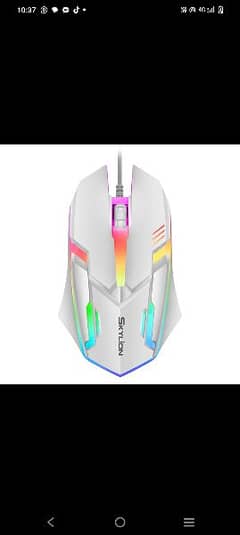 skylion F1 Wired 3 keys Mouse colourful lightening
