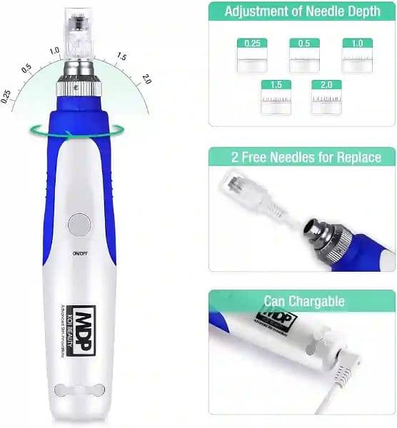 Koi Beauty Derma Manual Pen 0.25-2.0mm Adjustable 4