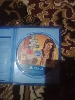 GTA 5 PS4 game in good condition
