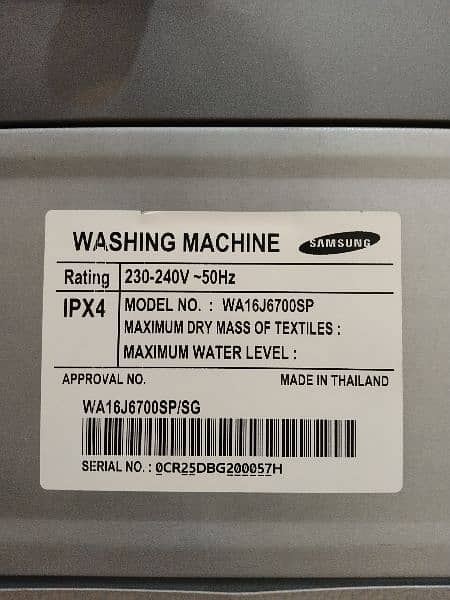 Fully Automatic Washing machine 5