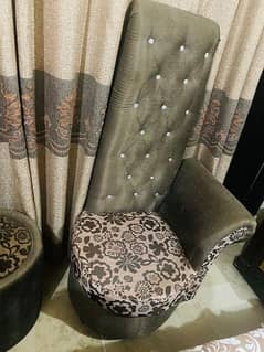 Sofa Chairs and table