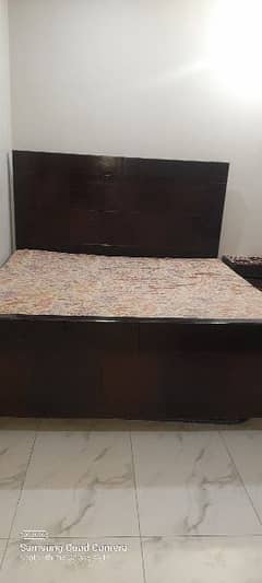 wooden  King bed only bed 0