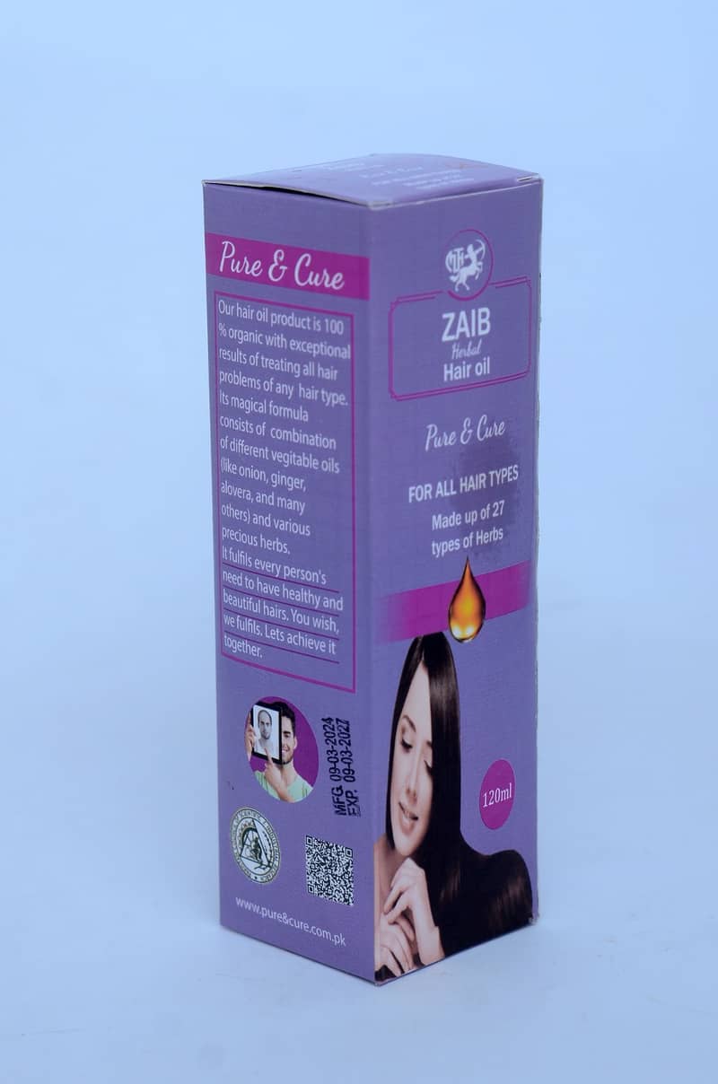 pure&cure Zaib Herbel Hair OIL (40 % Discount) Hurry up 2