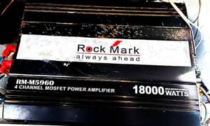Rock mark RM-M 5960  4 channel MOSFET power amplifier 0