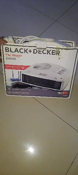 Black and decker heater 2