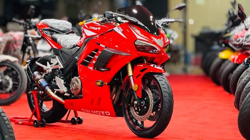 Ducati 250cc single cylinder air cool exclusive bike OW motors 1
