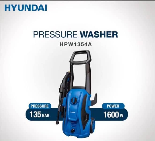 hyundai pressure washer  135 bar 1600watt wholesale price 0