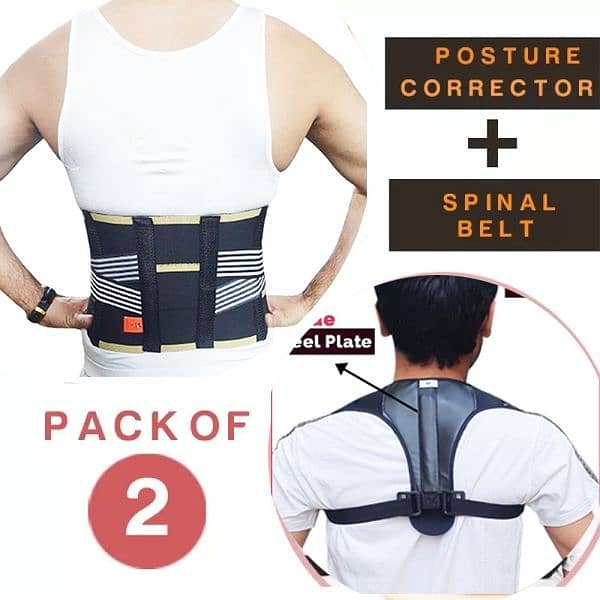Wash by hand in gentle detergent. Air dry. Posture corrector brace for 1