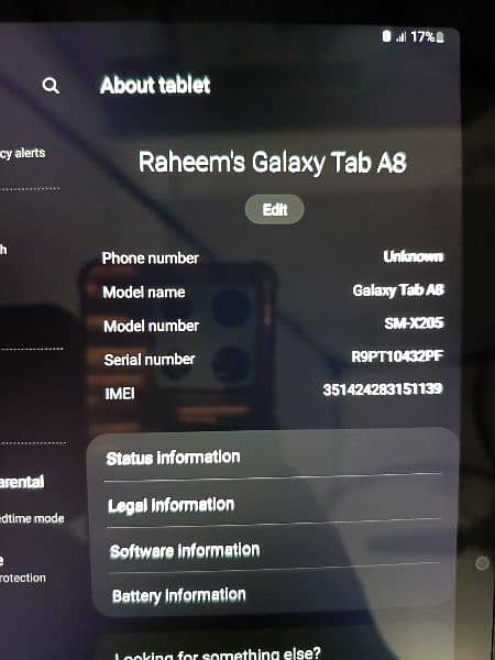 Samsung Galaxy Tab A8 New 6