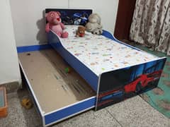 Kids wooden bed without Mattress
