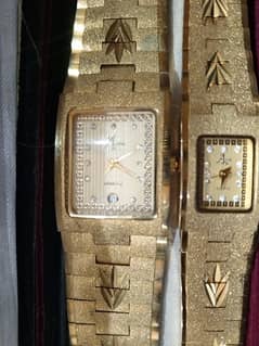 original 22 carid gold plated watch breand new condition