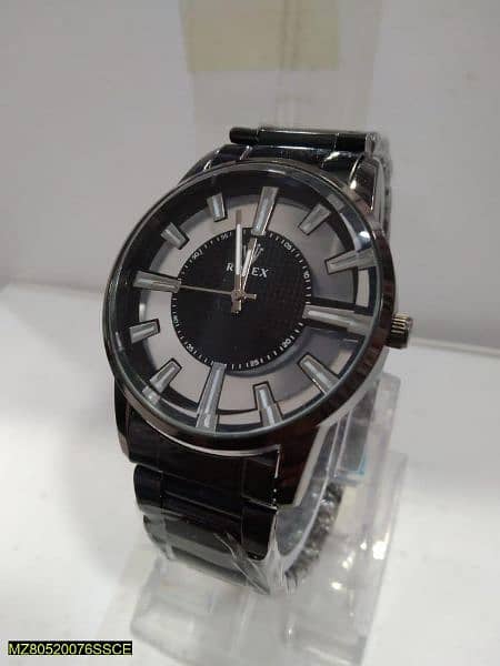 •  Material: Stainless Steel
• Mens formal analogue watch 0