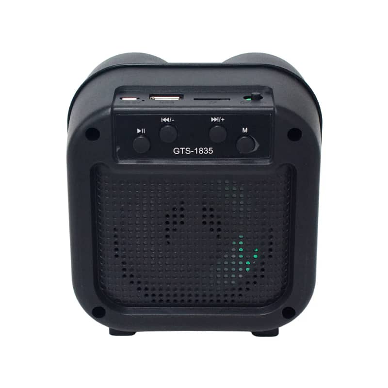Mini Portable 3 Inch Bluetooth Speaker With Flame Light 5